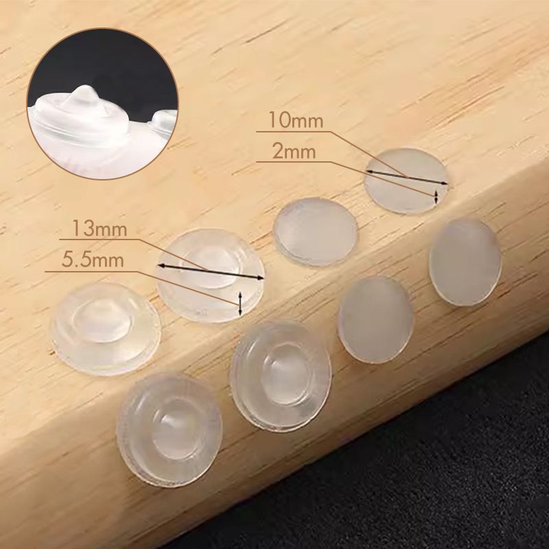 🔇 Self-Adhesive Cabinet Bumper Pads – Quiet, Soft-Close Protection for Doors & Drawers