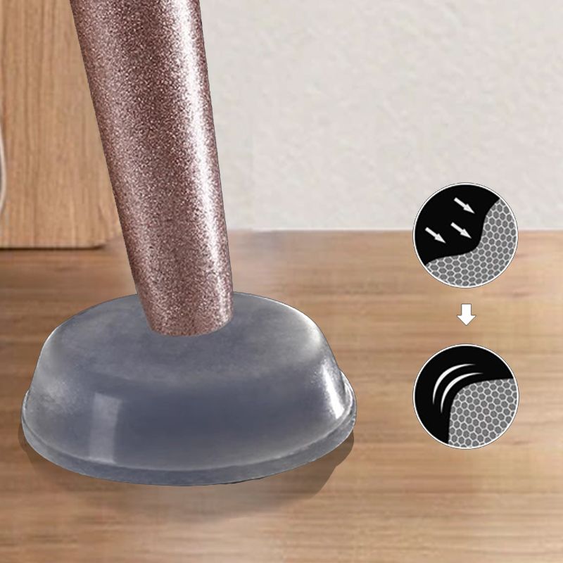 🔇 Self-Adhesive Cabinet Bumper Pads – Quiet, Soft-Close Protection for Doors & Drawers