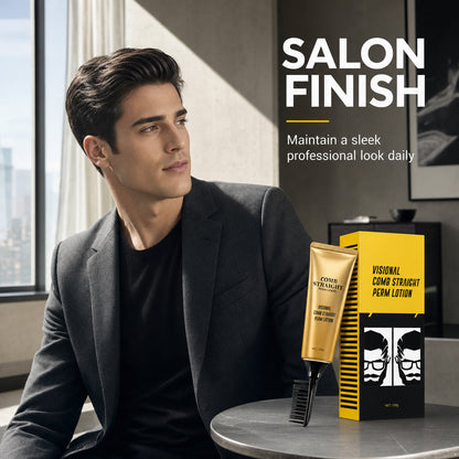 ✨ Protein Hair Straightening Cream with Comb – Smooth, Sleek & Frizz-Control Styling
