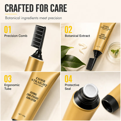 ✨ Protein Hair Straightening Cream with Comb – Smooth, Sleek & Frizz-Control Styling