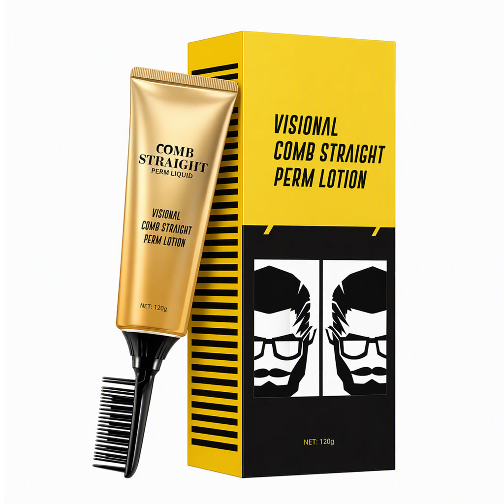 ✨ Protein Hair Straightening Cream with Comb – Smooth, Sleek & Frizz-Control Styling