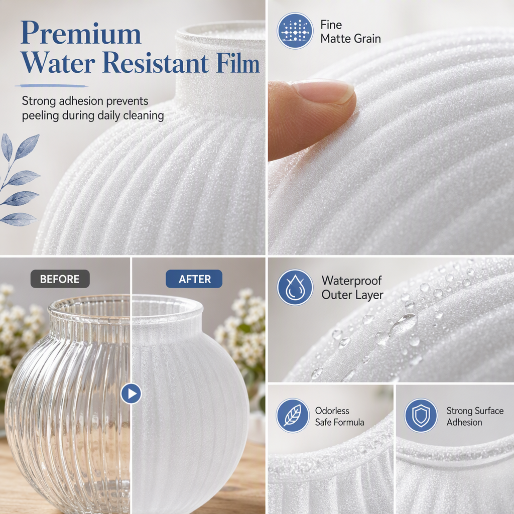 🎁✨Glass Vase DIY Frosted Paint