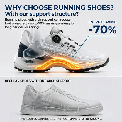 ⛳Men's Spikeless Golf Shoes | Waterproof with Dial-Lace System