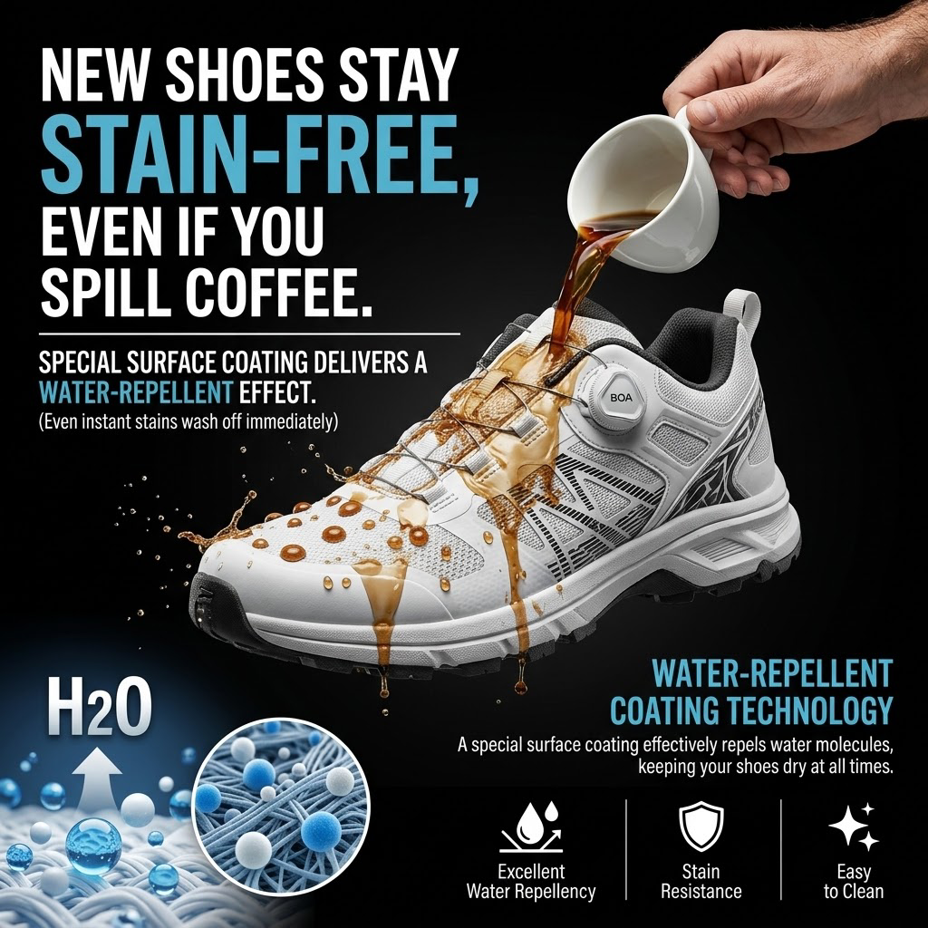 ⛳Men's Spikeless Golf Shoes | Waterproof with Dial-Lace System